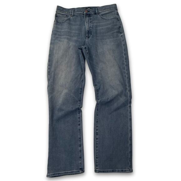 Super High Rise Modern Straight Leg Jeans | 12R | Express - Picture 1 of 6